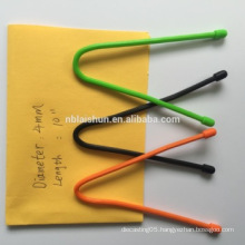 Silicone, 100% Silicone Material Wholesale Silicone Gear Cable Tie